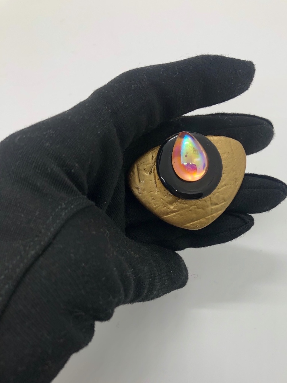 One Of A Kind Ceramic PorcelainBrooch/Pin